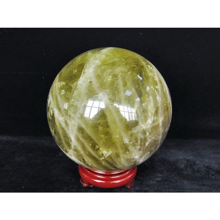 4.6Kg シトリン水晶 丸玉 150mm t63-6424 : 誠安天然石専門店 - 通販