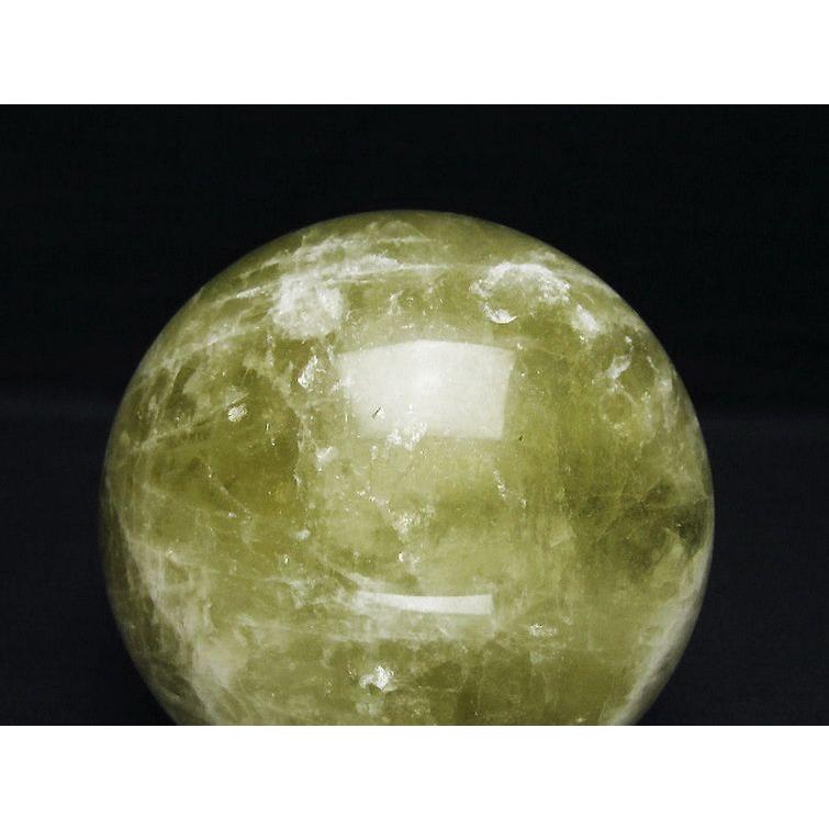 1.5Kg シトリン水晶 丸玉 100mm t63-7533