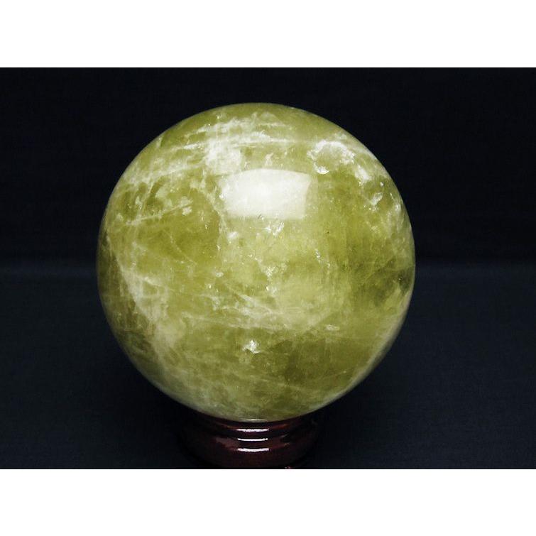 1.5Kg シトリン水晶 丸玉 100mm t63-7533