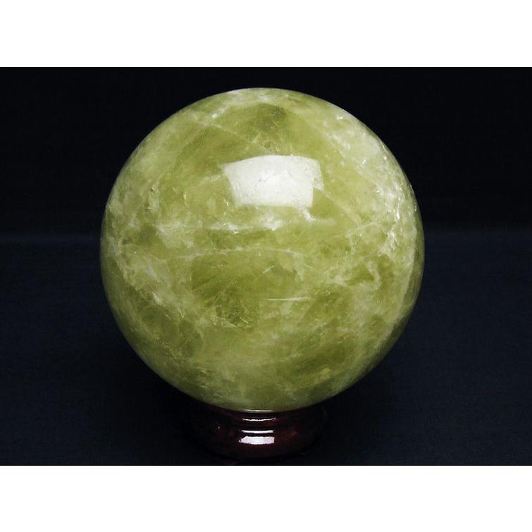 1.4Kg シトリン水晶 丸玉 98mm t63-7561_3
