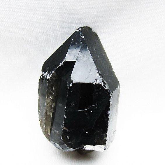 モリオン 純天然 黒水晶 原石 ブラジル産 t633-2327 : 誠安天然石専門