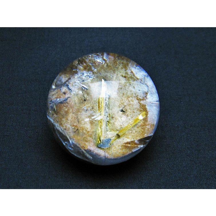❤️買い得 44mm 金運アップ ゴルド ルチルクォーツ 丸玉 【公式通販】