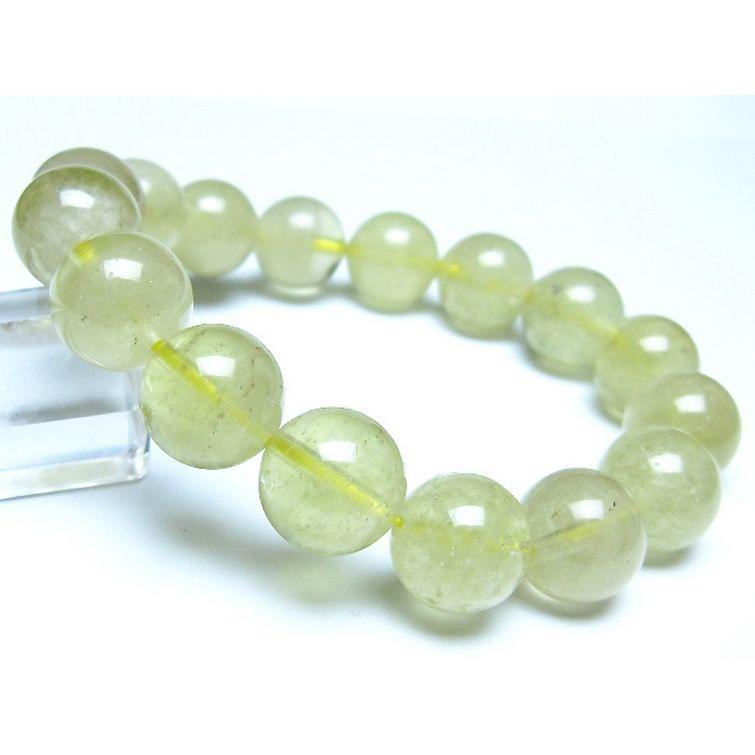 リビアングラス ブレスレット 13mm t64-841 : 誠安天然石専門店 - 通販