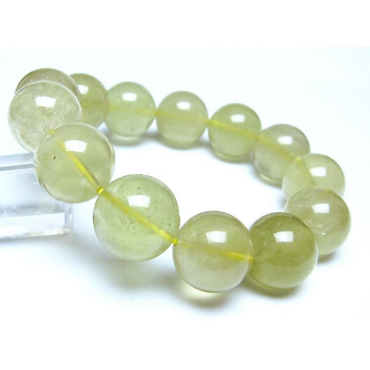 リビアングラス ブレスレット 17mm t64-853 : 誠安天然石専門店 - 通販