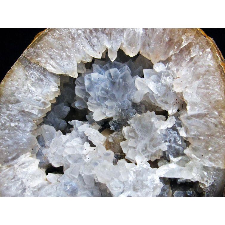 2.1Kg メノウ 原石 カルサイト共生 t640-2247 : 誠安天然石専門店