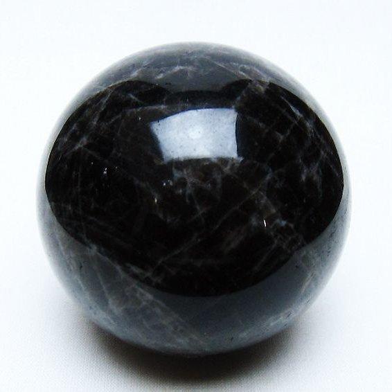 モリオン 純天然 黒水晶 丸玉 68mm t643-4892 : 誠安天然石専門店