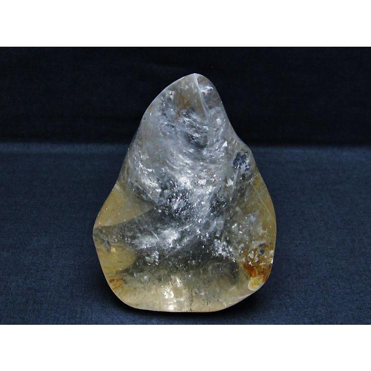 ヒマラヤ水晶 炎（フレイム） ポリッシュ 置物 t653-3676 : 誠安天然石