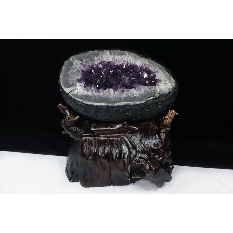 かなり良質】ウルグアイ産 アメジスト ドーム サークルジオード 12.4