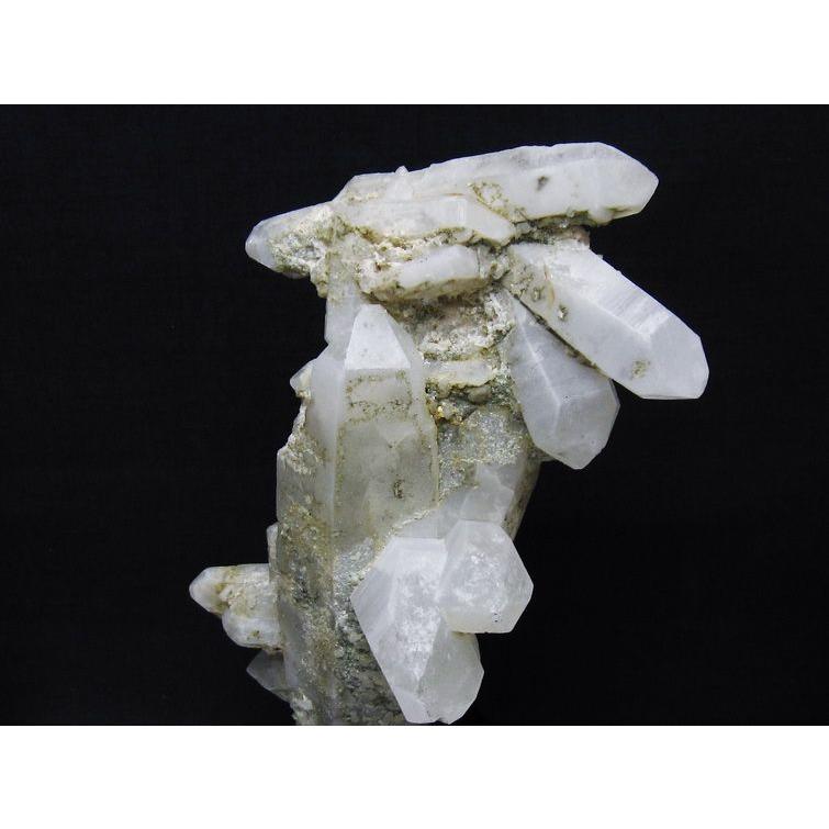 1Kg トルマリン入り ヒマラヤ水晶クラスター t668-7856 : 誠安天然石