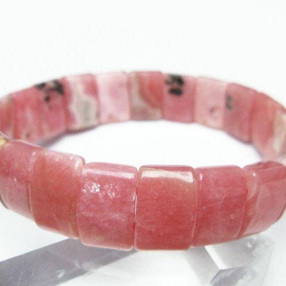 インカローズ ロードクロサイト バングル t67-3061 : 誠安天然石専門店