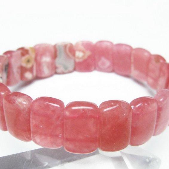 インカローズ ロードクロサイト バングル t67-3151 : 誠安天然石専門店