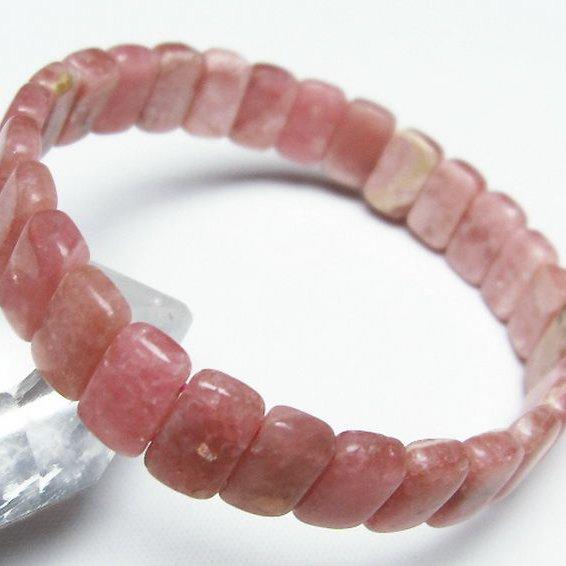 インカローズ ロードクロサイト バングル t67-3367 : 誠安天然石専門店