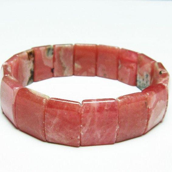 インカローズ ロードクロサイト バングル t67-3523 : 誠安天然石専門店