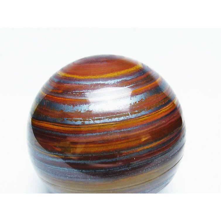 2.3Kg アイアンタイガーアイ 丸玉 110mm t671-6087 : 誠安天然石専門店