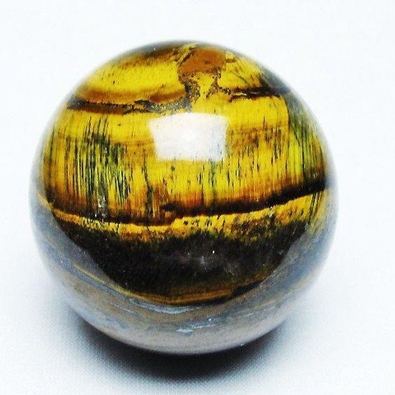 タイガーズアイロン[丸玉] タイガーアイ丸玉-074水晶クラスター、天然石ビーズのアートクリスタル