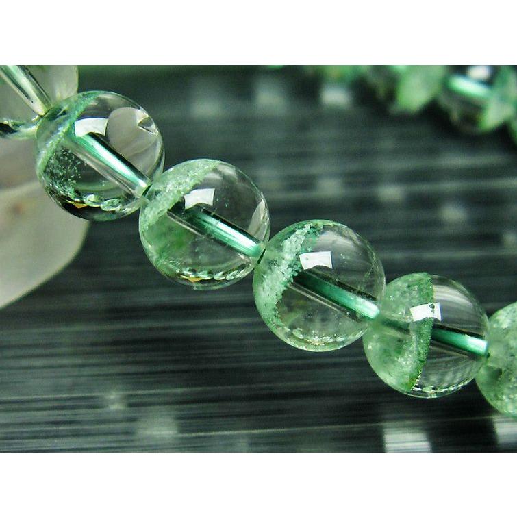 グリーンファントム ブレスレット 9mm t683-826 : 誠安天然石専門店