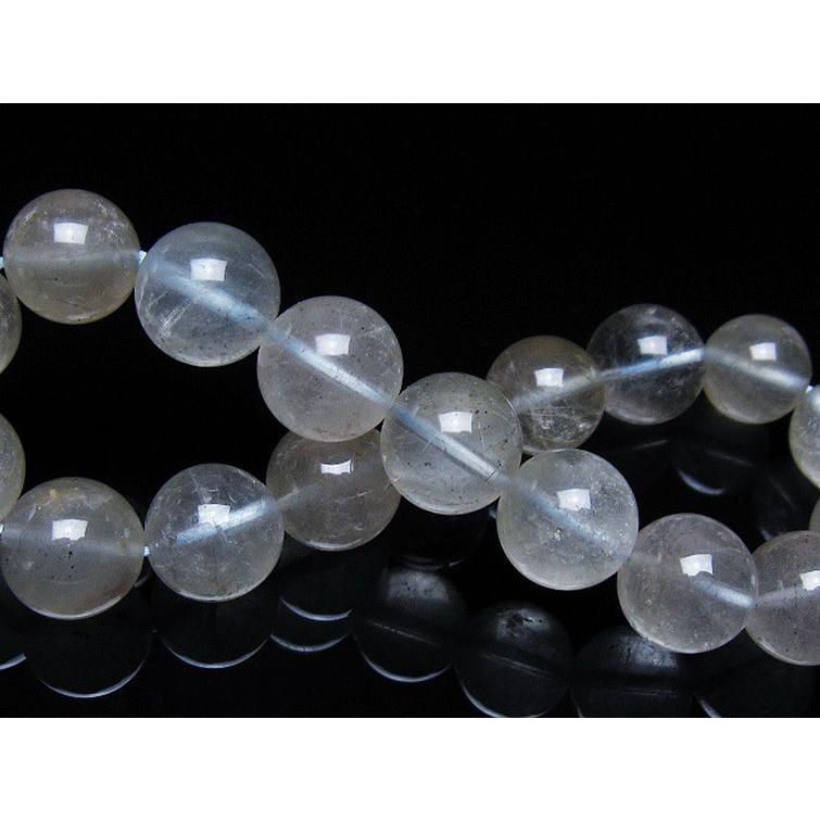 ルチルクォーツ ブレスレット キャッツアイ プラチナルチル 11mm t684