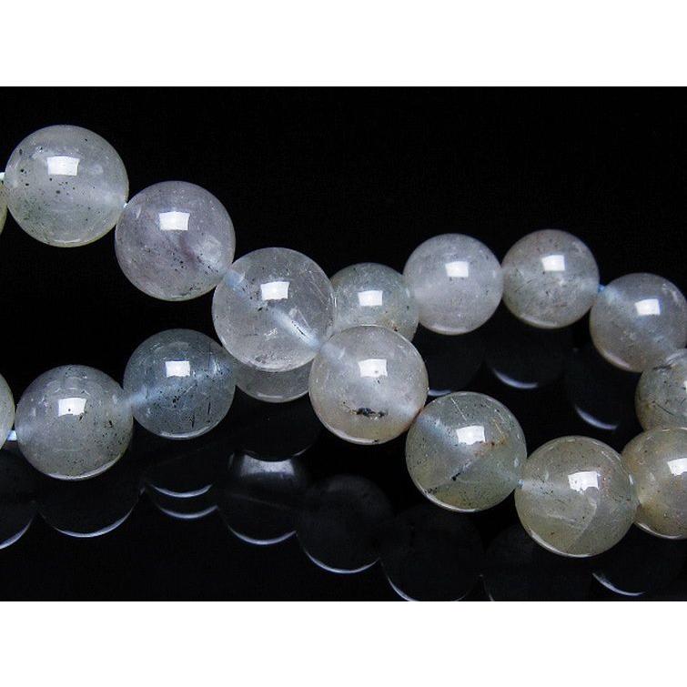 ルチルクォーツ ブレスレット キャッツアイ プラチナルチル 12mm t684