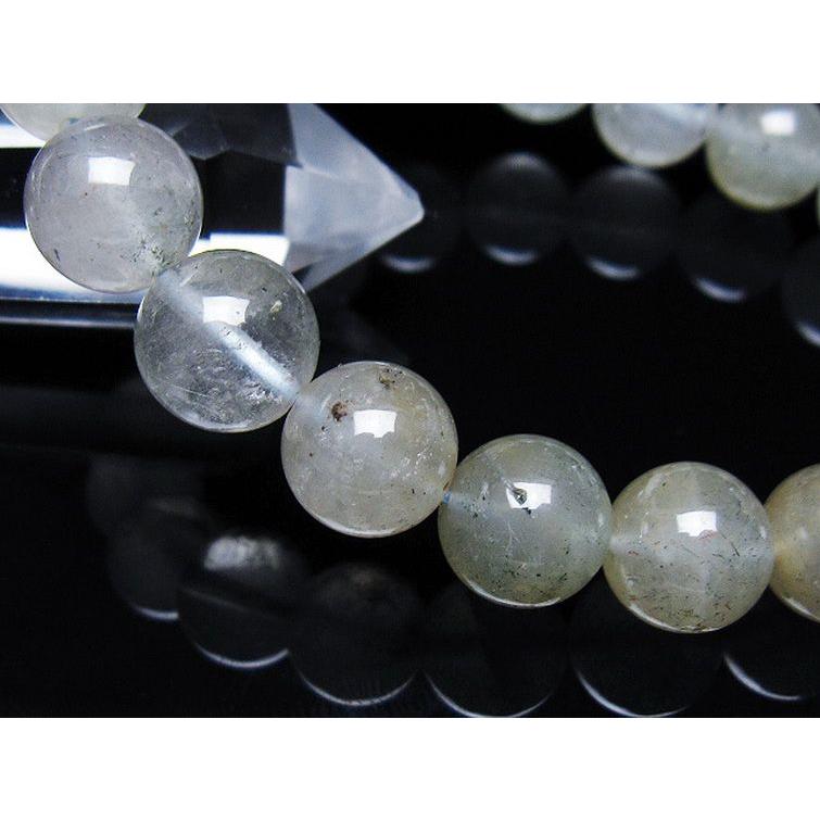 ルチルクォーツ ブレスレット キャッツアイ プラチナルチル 12mm t684