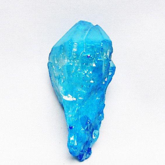 オーラ水晶 オーラクリスタル カテドラルライブラリー 原石 (アクア