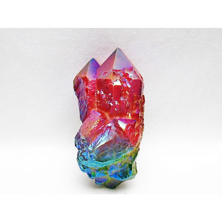 オーラ水晶 オーラクリスタル カテドラルライブラリー 原石(レインボー