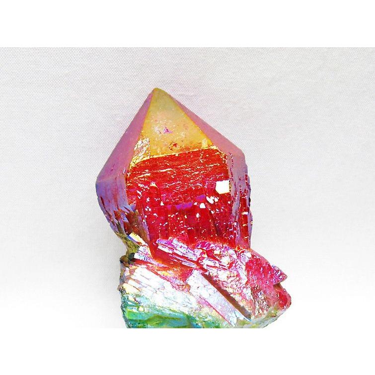 オーラ水晶 オーラクリスタル カテドラルライブラリー 原石(レインボー