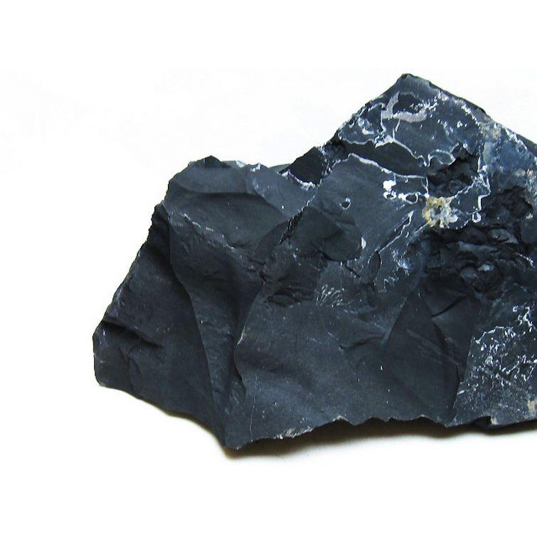 5.2Kg 北海道上ノ国町産 ブラックシリカ 原石 t694-4955 : 誠安天然石