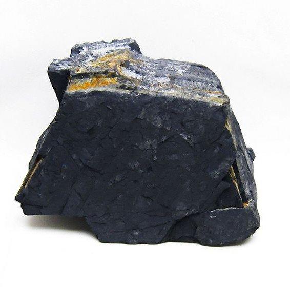 4.6Kg 北海道上ノ国町産 ブラックシリカ 原石 t694-5270 : 誠安天然石