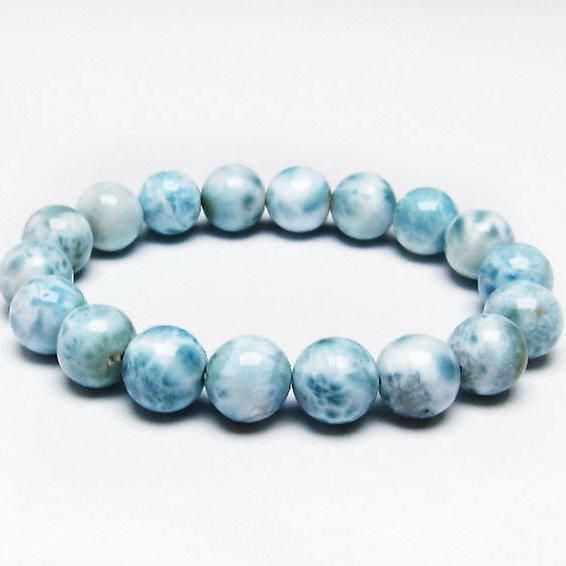 agete ラリマー ブレスレット ラリマー丸玉ブレスレット 11mm｜マライカ公式通販