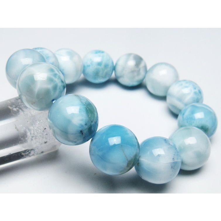 ラリマー ブレスレット 19mm t7-21665 : 誠安天然石専門店 - 通販