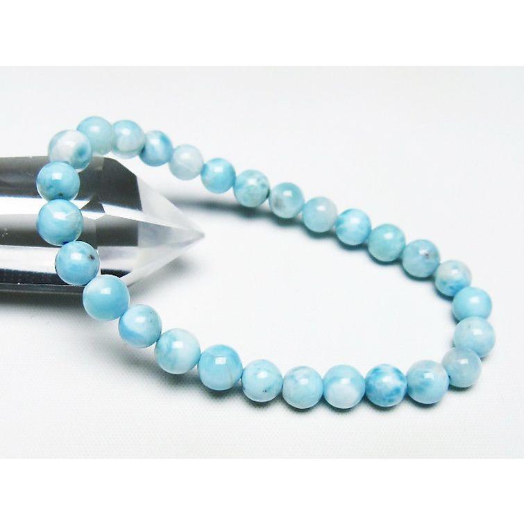 ラリマー ブレスレット 6mm t7-22010 : 誠安天然石専門店 - 通販