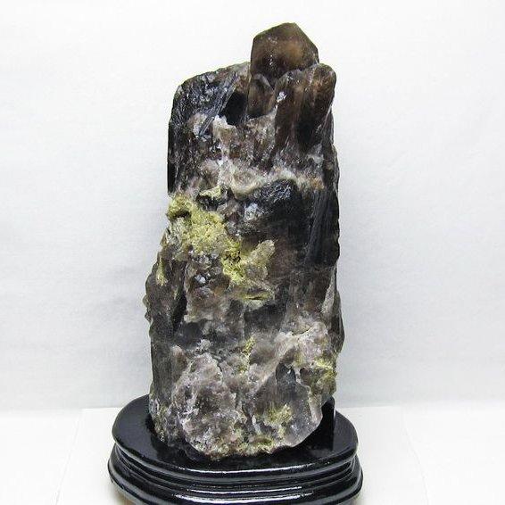 5.2Kg タイチンルチル入り ライトニング水晶 原石 t704-1378 : 誠安