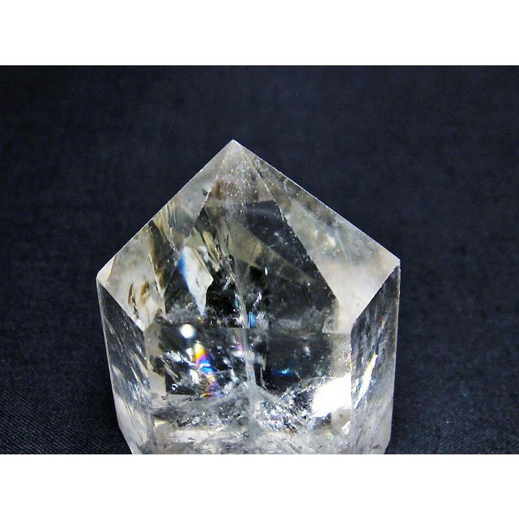 虹入り ヒマラヤ水晶 六角柱 t705-7311 : 誠安天然石専門店 - 通販