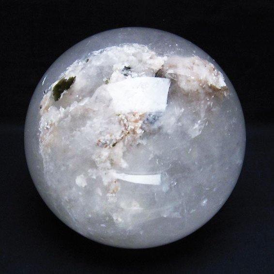 2.8Kg ヒマラヤガーデンクォーツ（庭園水晶） 丸玉 126mm t718-2885