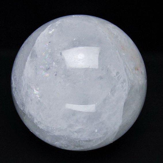 水晶丸玉29mm 約11cm／約1.9kg 丸玉 天然水晶 天然石販売 天然石・国産原石の専門店 名取貴石 置物