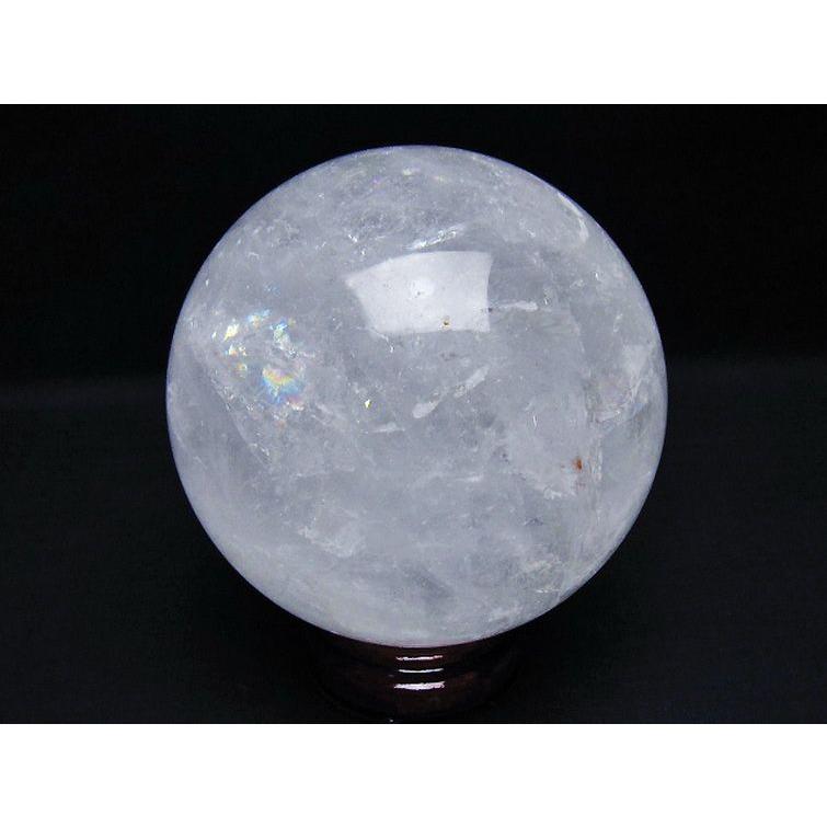 水晶玉 1.6Kg 110mm ヒマラヤ水晶 丸玉 スフィア t718-3324 : 誠安