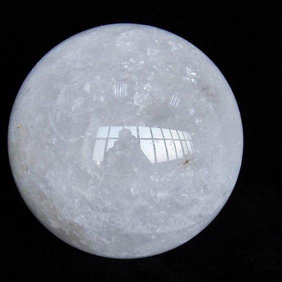 21.5Kg ヒマラヤ水晶 丸玉 250mm 同梱不可 t718-3350 : 誠安天然石専門