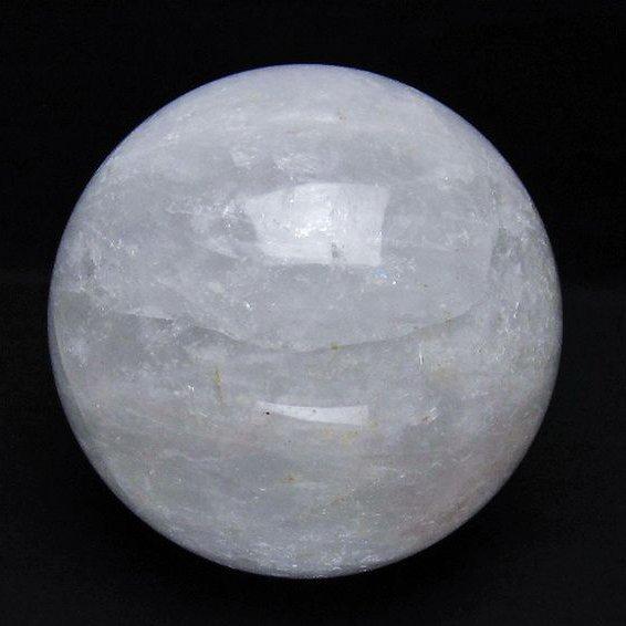 2.4Kg ヒマラヤ水晶 丸玉 125mm t718-3386 : 誠安天然石専門店 - 通販
