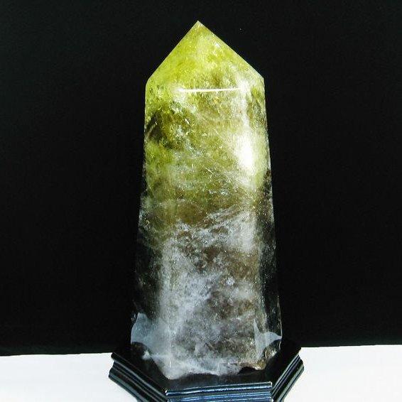 シトリン水晶 六角柱【約1kg】