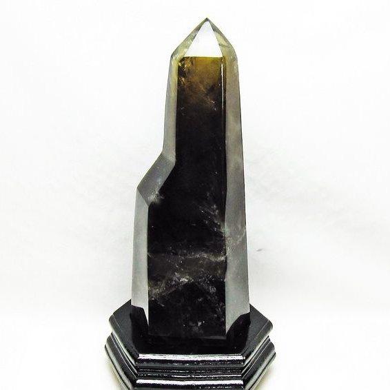 2.7Kg 虹入り シトリン水晶 六角柱 t719-5061 : 誠安天然石専門店 