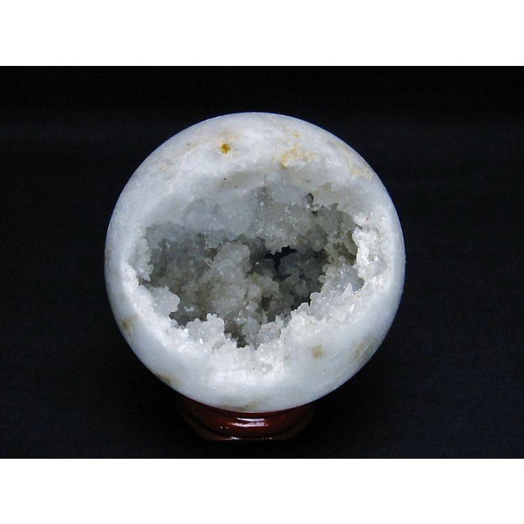 モロッコ産 水晶 笑口 丸玉 67mm t722-942 : 誠安天然石専門店 - 通販