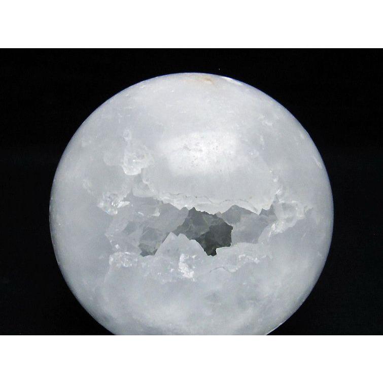 1.2Kg モロッコ産 水晶 笑口 丸玉 96mm t722-952 : 誠安天然石専門店 