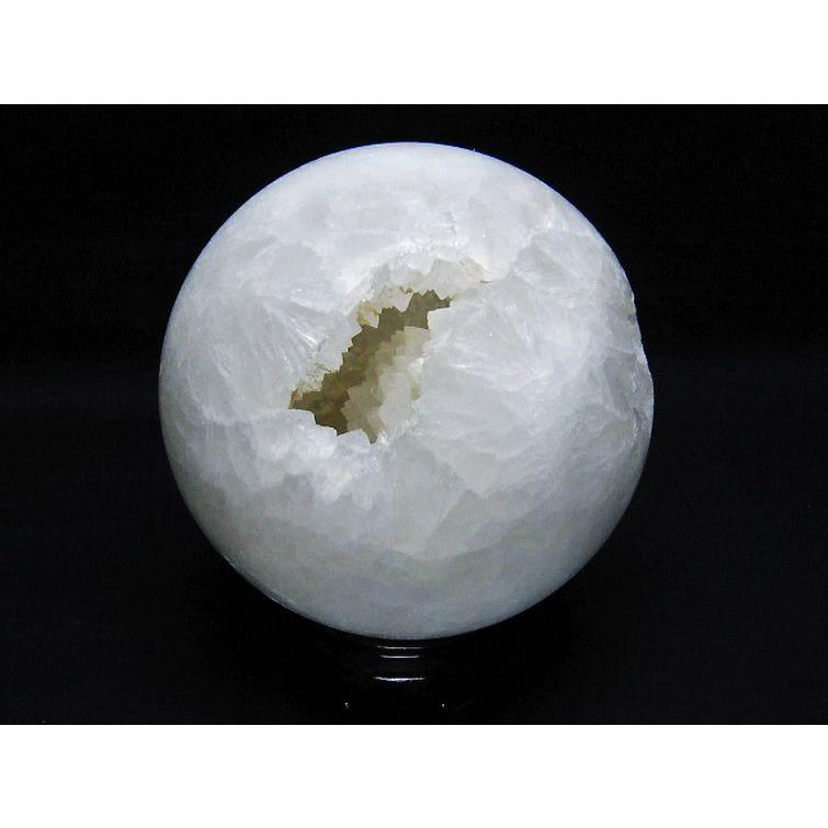 1.5Kg モロッコ産 水晶 笑口 丸玉 110mm t722-988_3