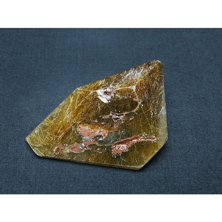 ルチルクォーツ（金針ルチル水晶） 原石 t725-2323 【公式通販】