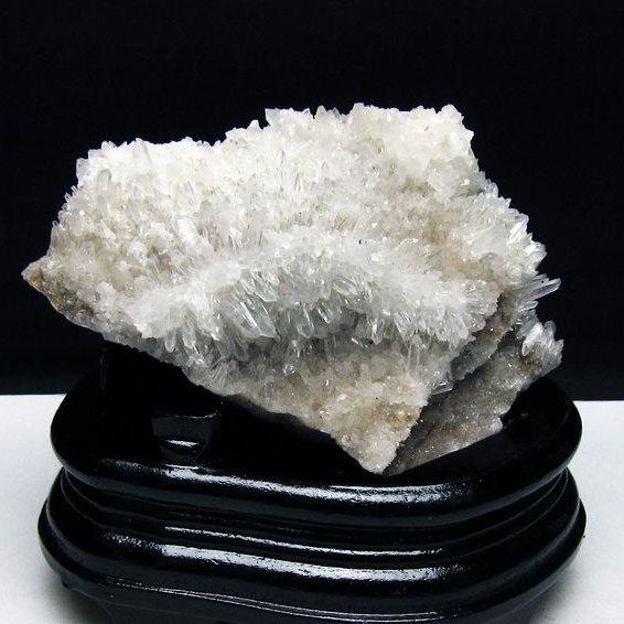 ヒマラヤ水晶 クラスター 2.5kg｜台座付き 天然原石 インテリア 特注手