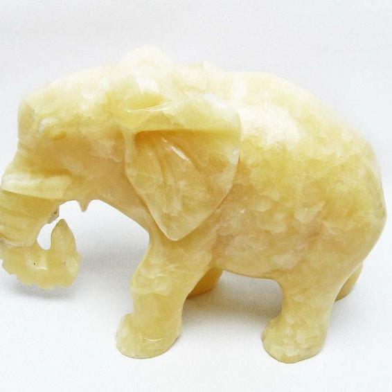 置物 topaz 1.3Kg トパーズ象 置物 t726-1539 : 誠安天然石専門店 - 通販 - Yahoo