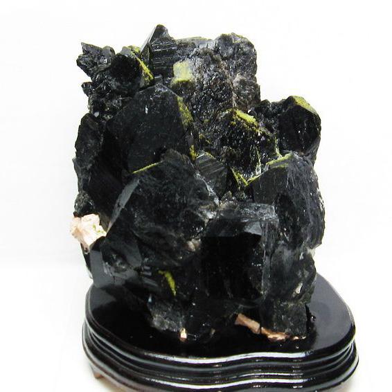 7.1Kg 山東省産 モリオン 純天然 黒水晶 クラスター t728-1955