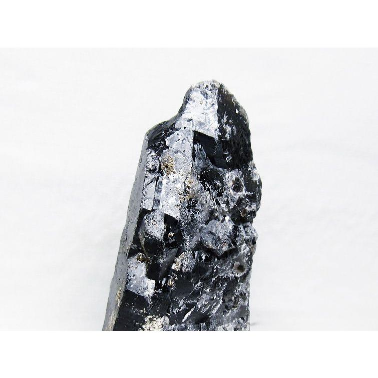 【高純度】希少【最強魔除け】雪景色★モリオン（黒水晶）原石1.55kg 台座付 山東省産 モリオン 純天然 黒水晶 原石 t728-2301 : 誠安天然石専門店