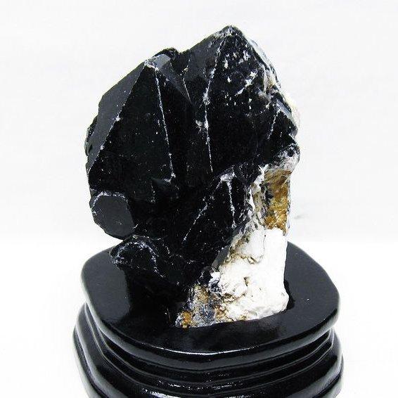 山東省産 モリオン 純天然 黒水晶 クラスター t728-2344 : 誠安天然石