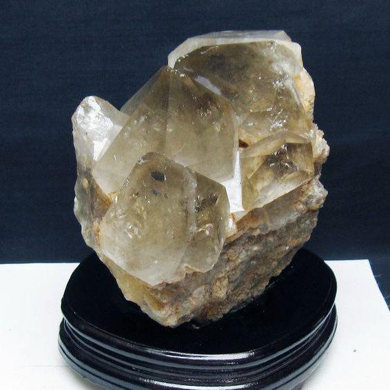 水晶　クラスター　4.7キロ 4.3Kg ライトニング水晶クラスター t735-3970 : 誠安天然石専門